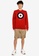 Ben Sherman red Flock Target Sweatshirt ED260AA1D33999GS_4