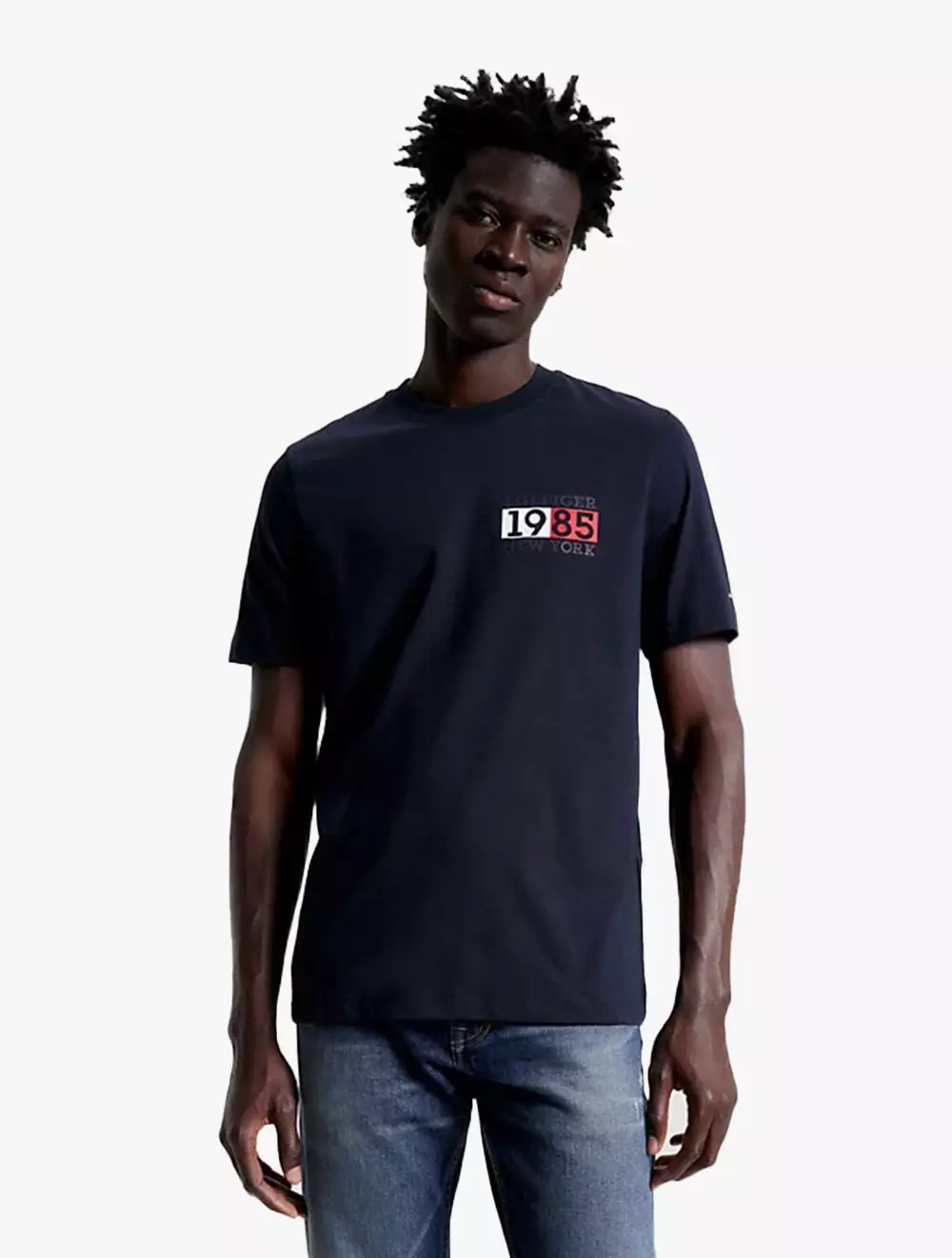 Tommy hilfiger deals crew neck shirt