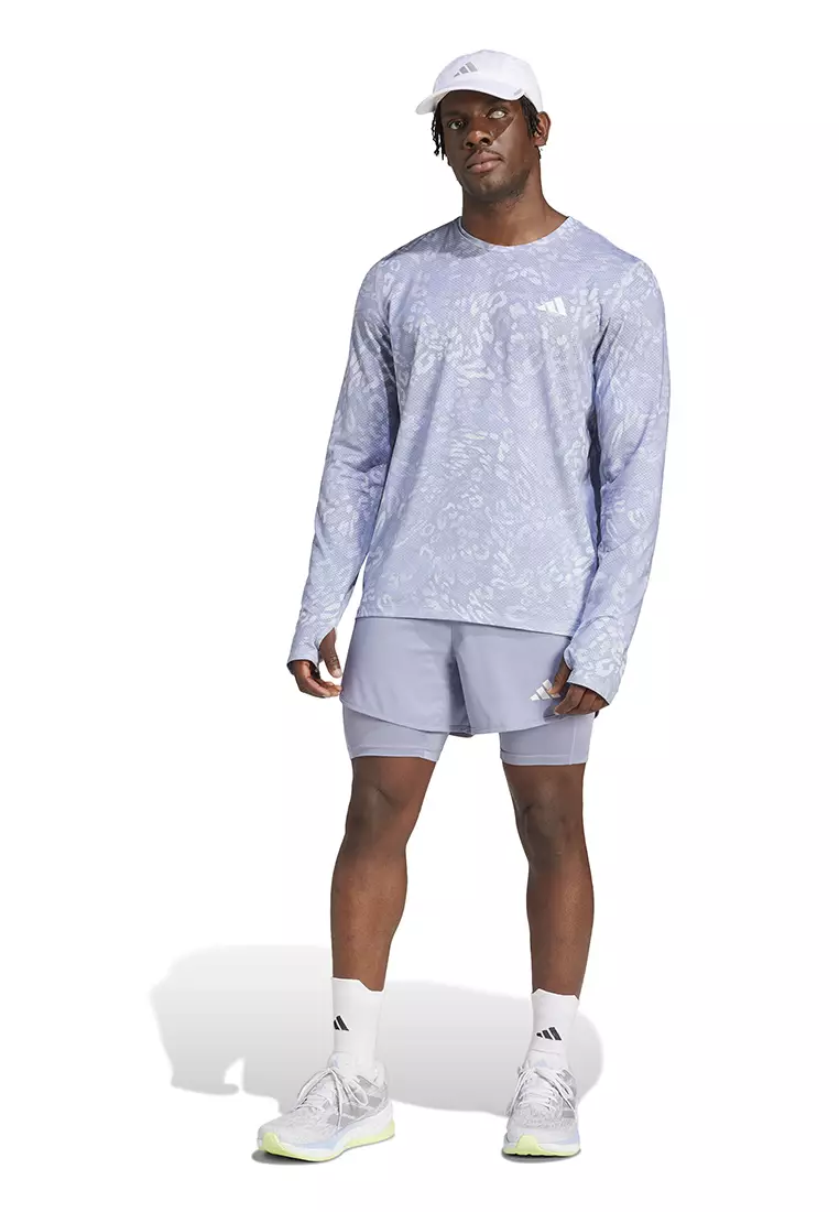 Own the Run CLIMACOOL 3-Stripes Long Sleeve Tee