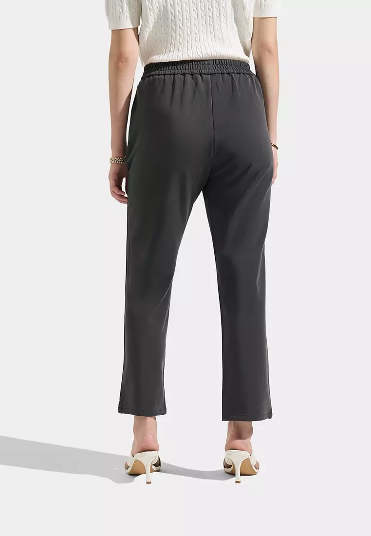 Pull Up Tapered Trousers