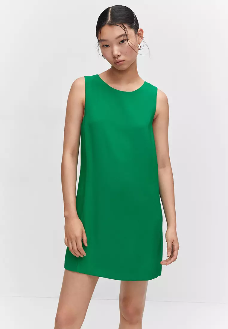Buy Mango Short Sleeveless Dress 2024 Online
