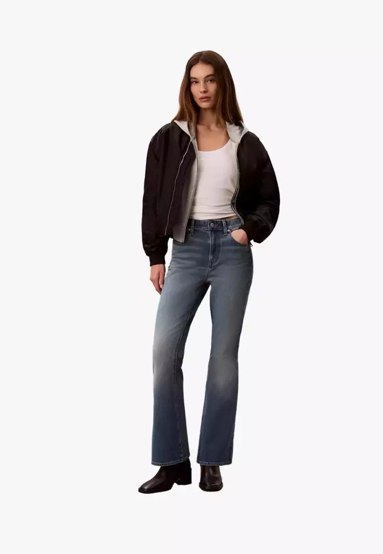 Jual Calvin Klein Calvin Klein - High Rise Flared 37.5 Jeans Original ...