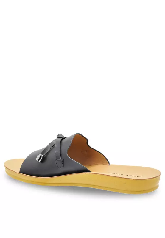 Ribbon Slip On Sandals