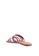 Anacapri multi Lines Flat Sandals B540CSHAF372ECGS_3