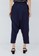 Julia Owers navy Celana Baggy Pants Wanita KOZUE - Biru tua 75D7FAA7329B23GS_2