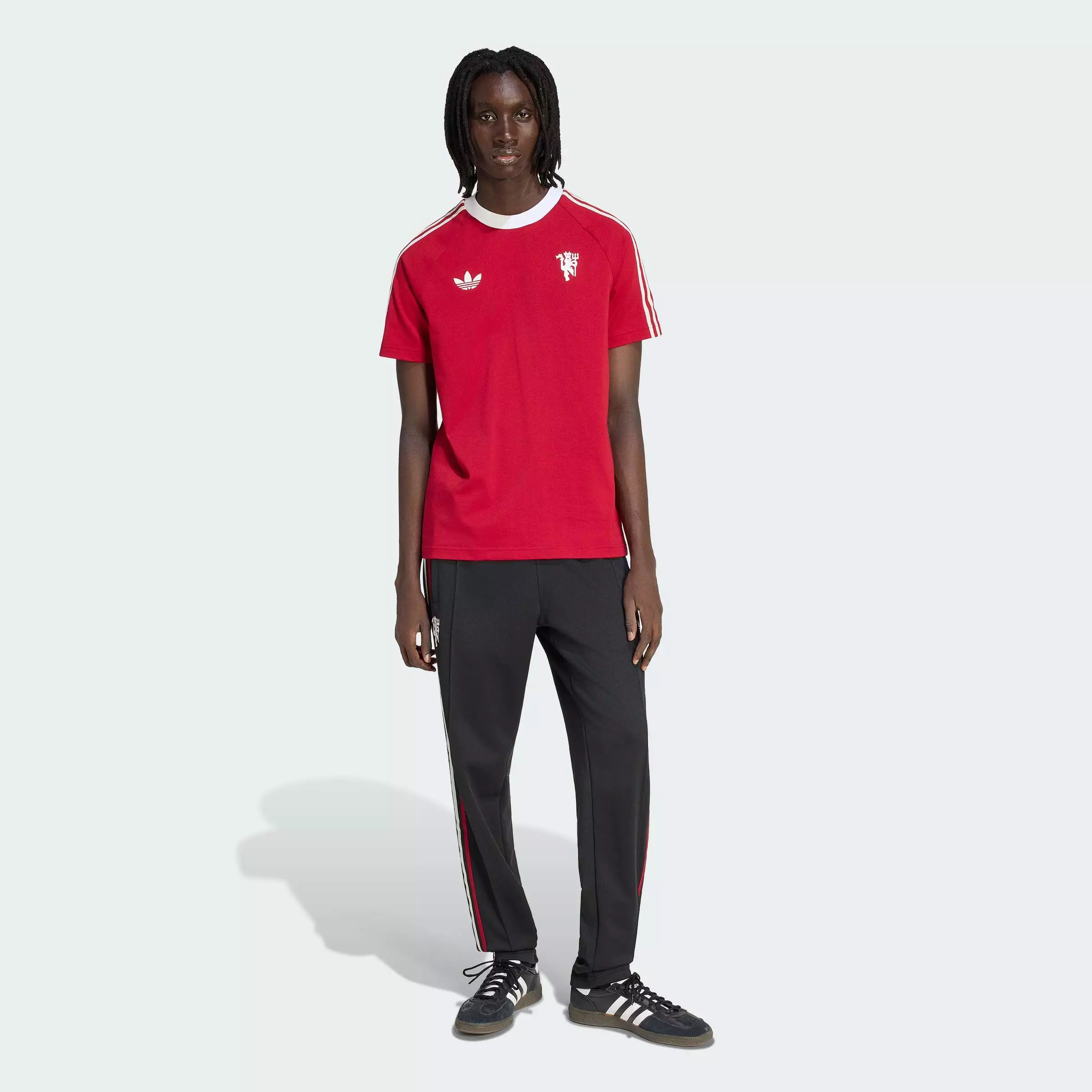 Football Manchester United Originals T-Shirt Men Burgundy JM5562