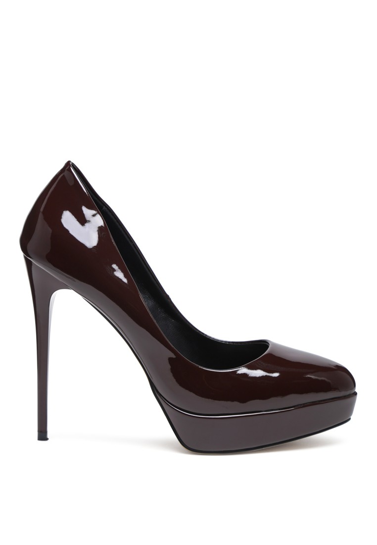 FAUSTINE High Heel Dress Shoe in espresso