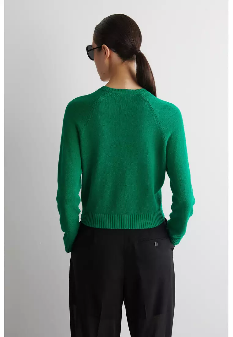 KNITTED LINEN CARDIGAN