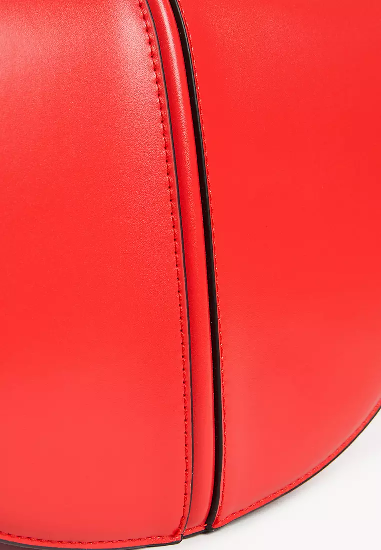 Faux Leather Cross Body Bag