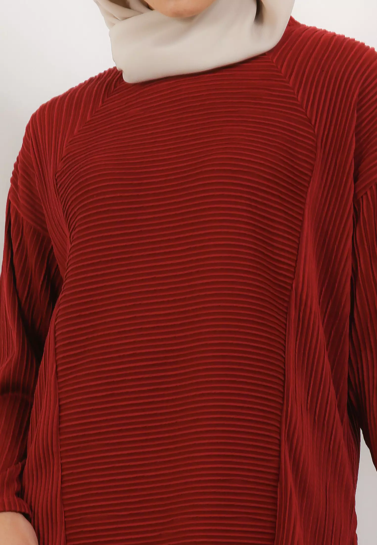 MFMW Chukesanam Atasan Blouse Maroon