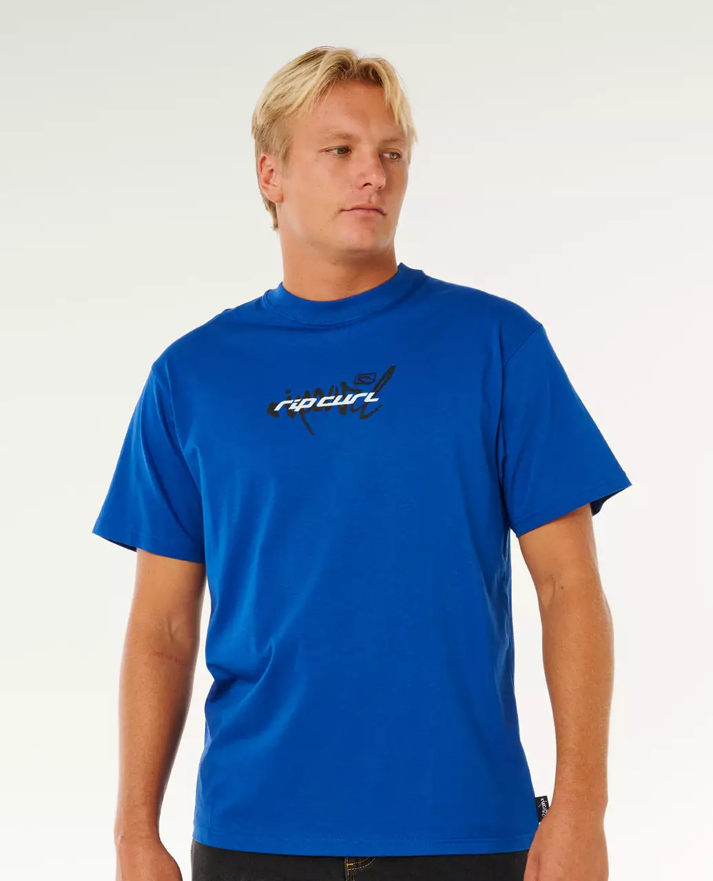 Rip Curl Men Inner Visions Blast Over Loose Tee - Electric Cobalt