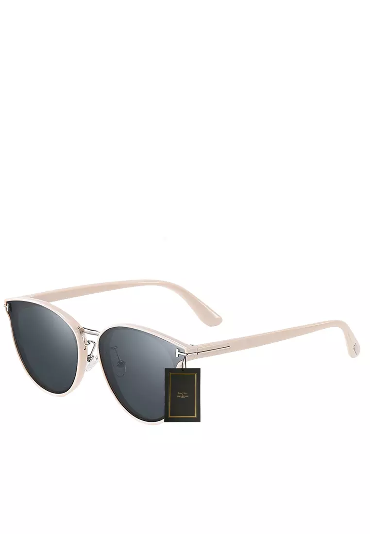 Metal Material Round Frame Sunglasses WD2209