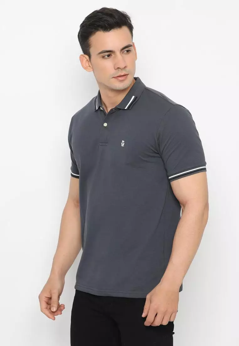 MATSUDA Kaos Polo Shirt Pria Kerah Fukui
