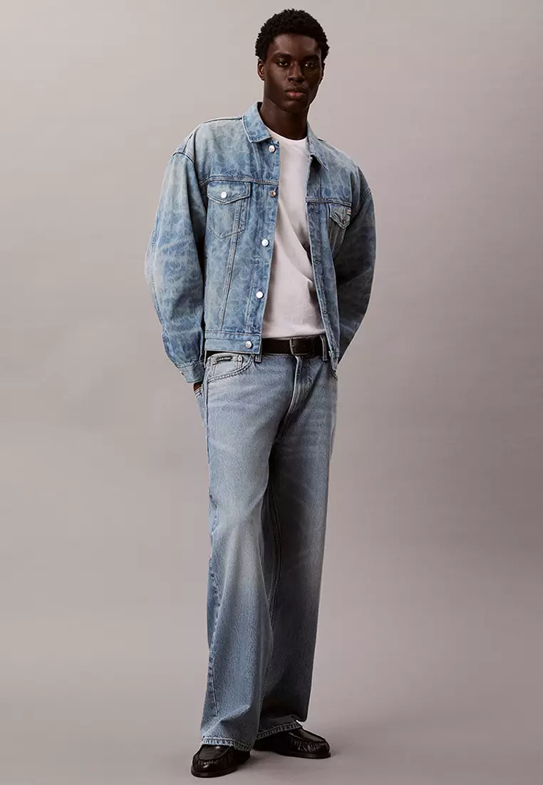 90s Logo Denim Jacket - Calvin Klein Jeans