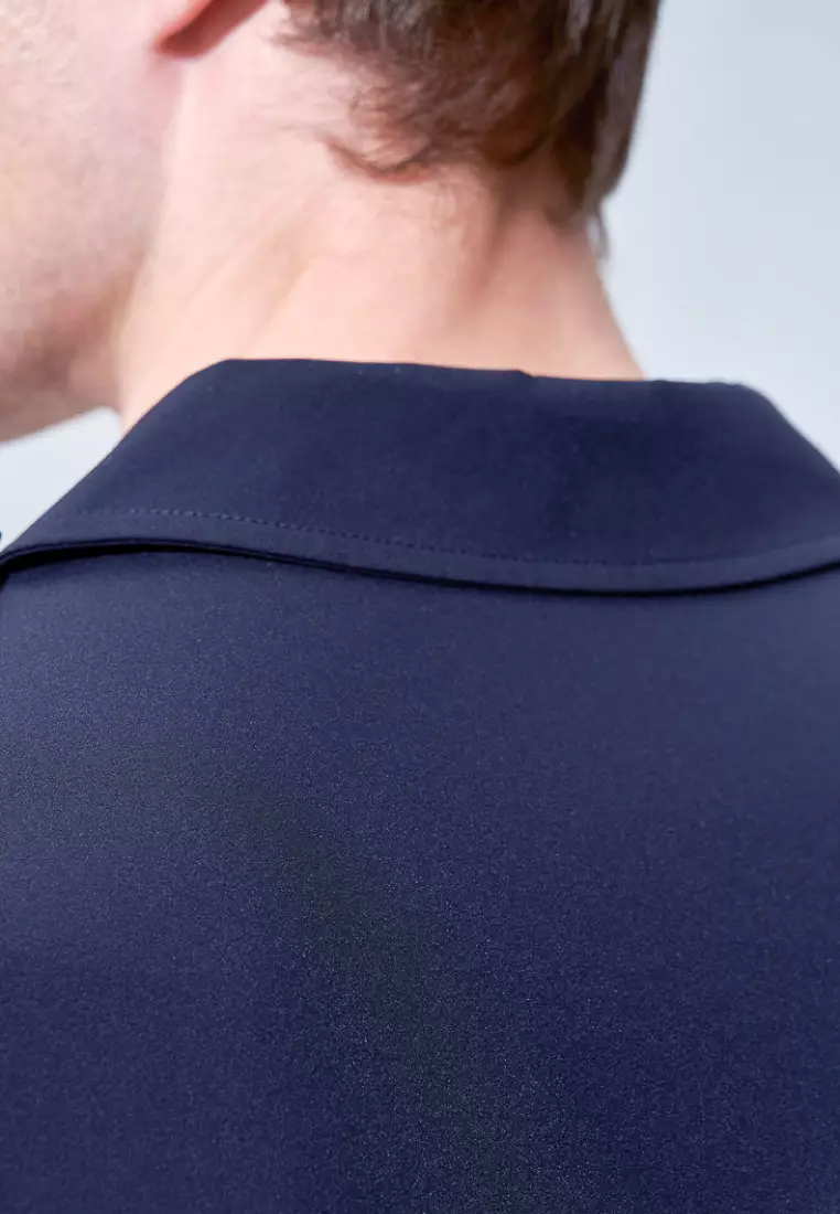 Midnight Blue Military Shirt