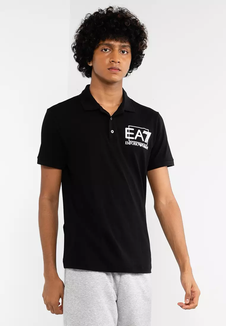 Buy EA7 Logo Polo Shirt Online ZALORA Malaysia