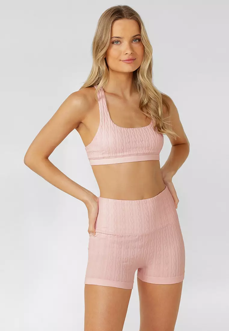 Cable Seamless Sports Bra