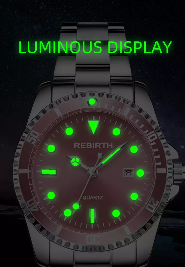 jam tangan wanita bisnis stainless steel strap waterproof fashion jam tangan cewek