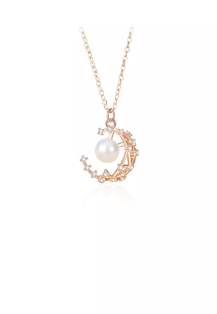 Gold and pearl pendant discount