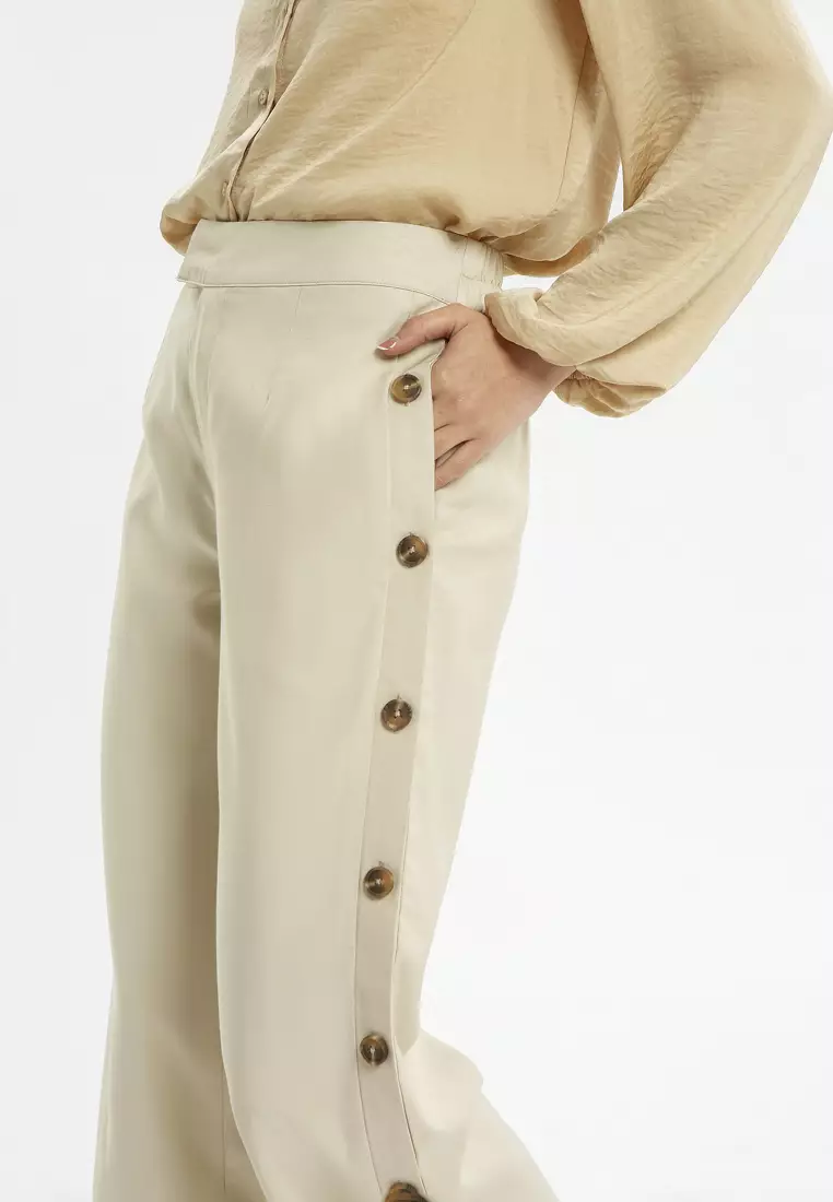 Minimal Pants Alitia Wood Ash