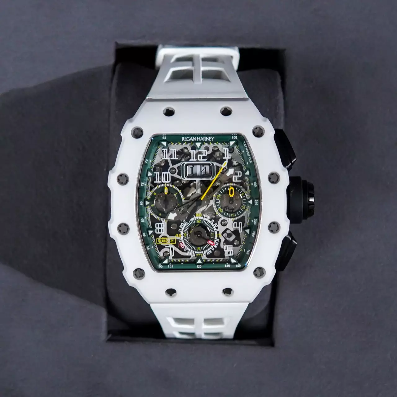 Jam Tangan REGAN HARNEY RH 42-21 MANDALIKA CERAMIC WATCH 100% ORIGINAL - OS