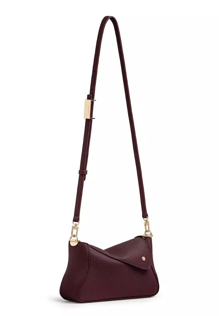 Nami Flap Bag Togo - Blood Red