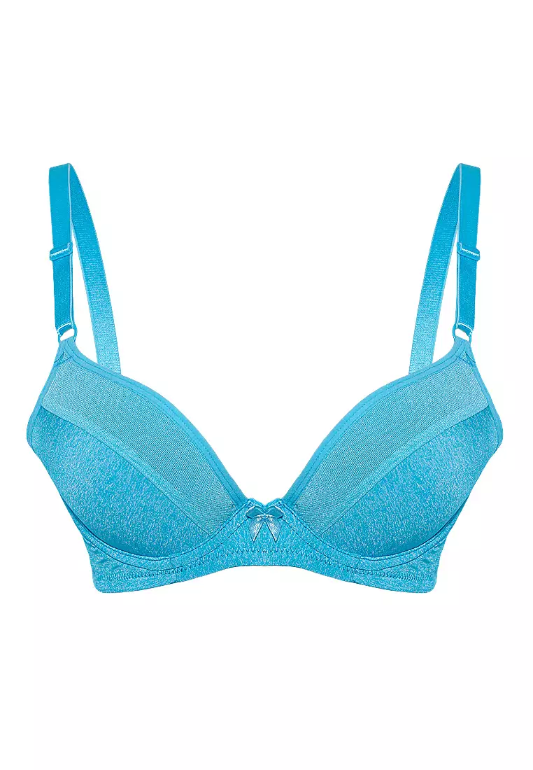 Women Padded Push Up Light Bra Non Wire Baju Dalam Wanita