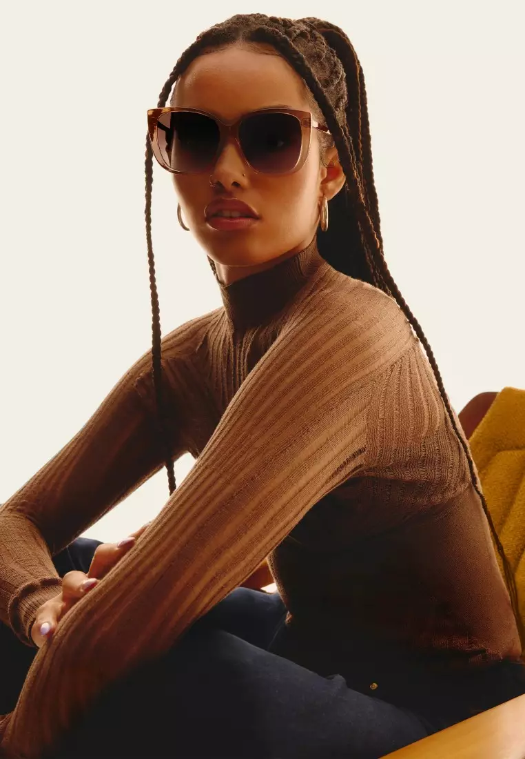 QUAY Ever After Sunglasses - Glass/Smoke