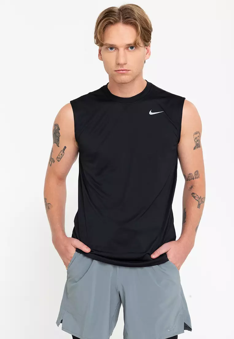 Nike fitted sleeveless shirt hotsell