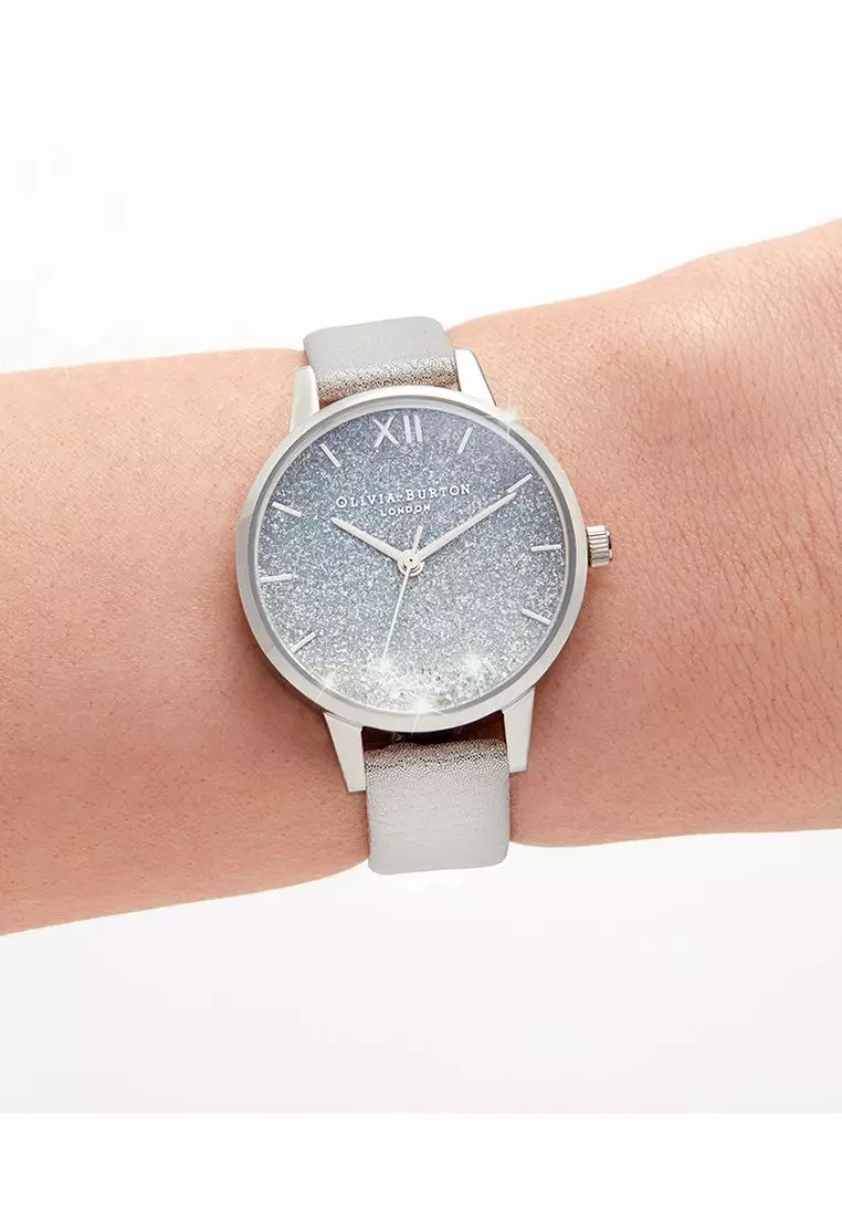 Olivia Burton Wishing Waves Ombre Glitter Dial Women's Watch 30mm - OB16US42