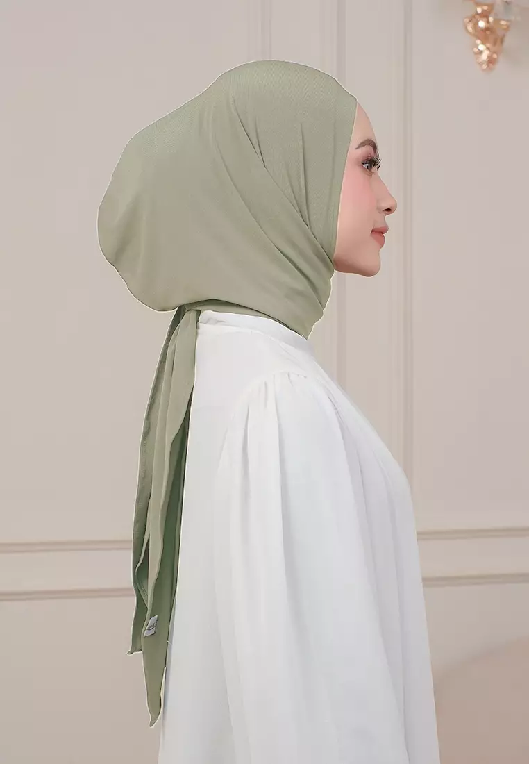 HIJAB INSTAN QIARA - OLIVE