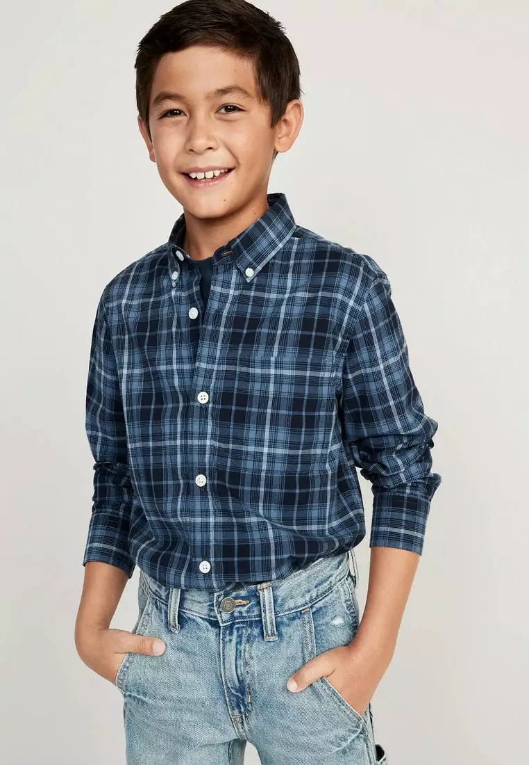 Old navy boys hot sale dress shirts