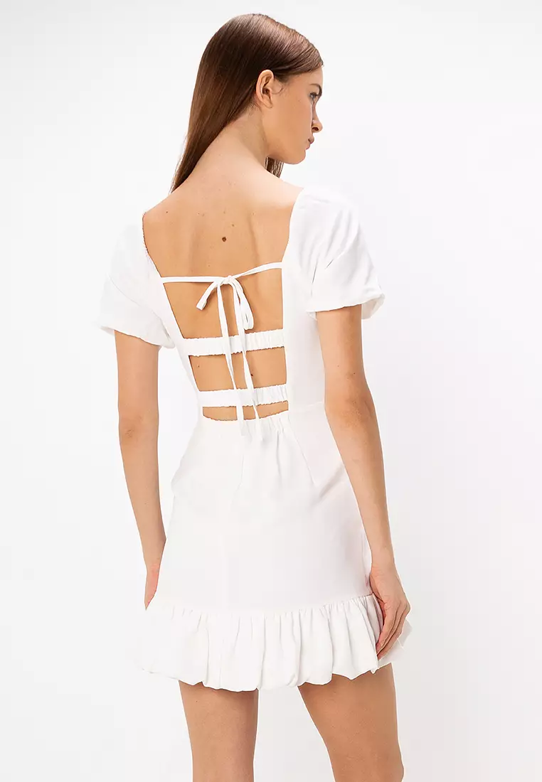 Short Sleeves Fitted Dress