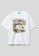 United Colors of Benetton white 100% organic cotton t-shirt with logo print DE53DAA12CA2FFGS_2