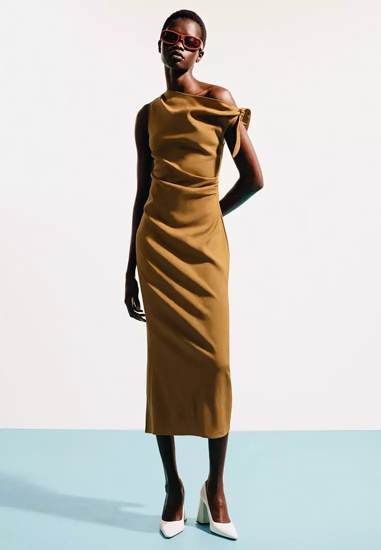 & other stories brown dress Buy Asymmetric Midi 2026 Online Womens dresses Long Navy Blue Prom upload-20230412 Color:Sienna Rose