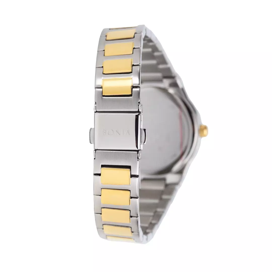 Jam Tangan Wanita BONIA 2Tone Gold BR192-2117 Original