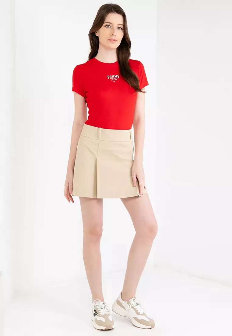 Slim Essential Logo 1 Tee - Tommy Jeans