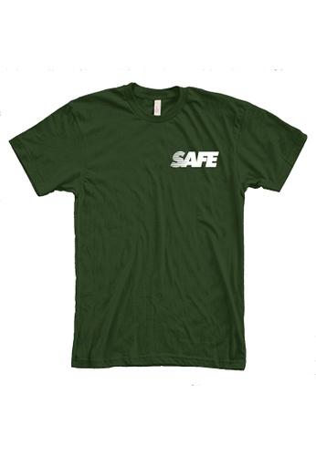 MRL Prints green Pocket Safe T-Shirt 6432BAA3627E21GS_1