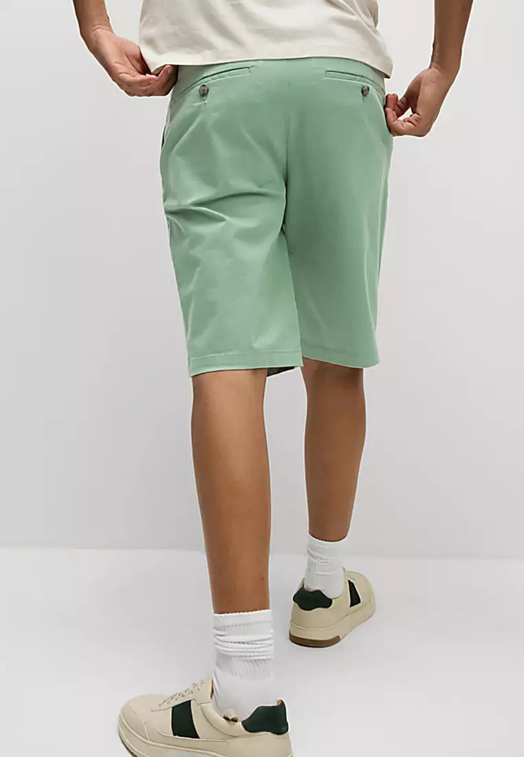 Regular Fit Stretch Chino Shorts