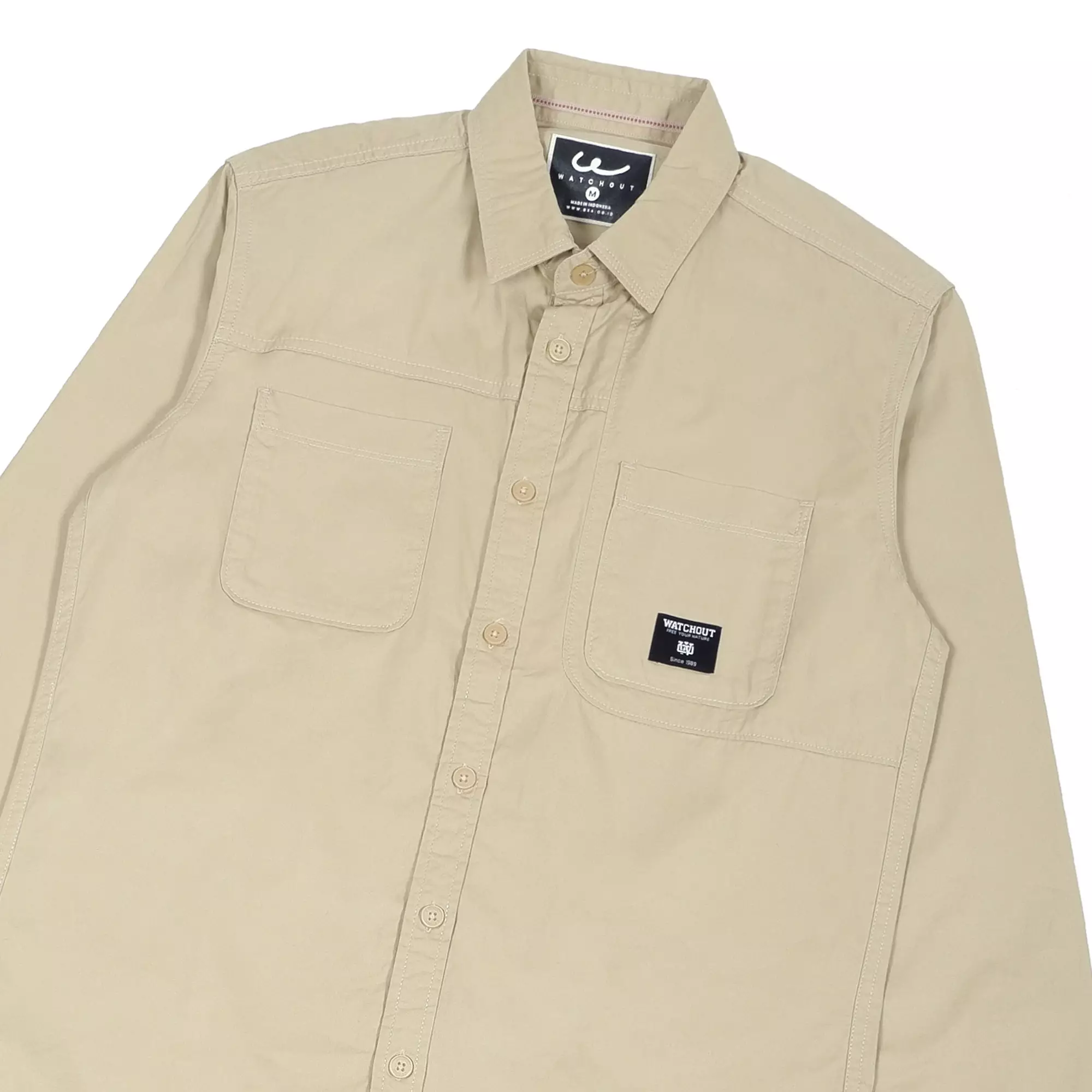 Watchout Pakaian Pria Edison Long Sleeve Shirt - JS303170005