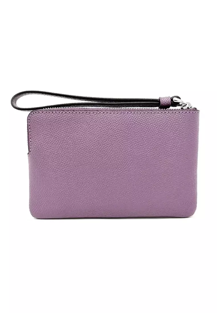 Purple wallet hot sale coach