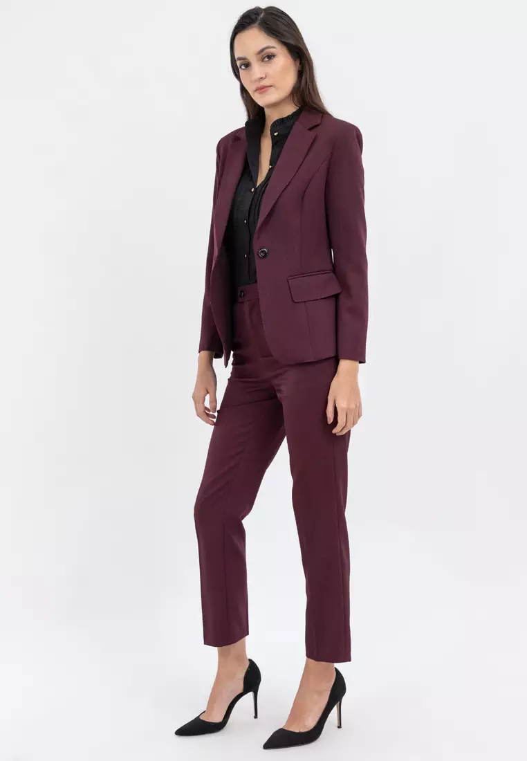 Tailored Suit Blazer with Pants