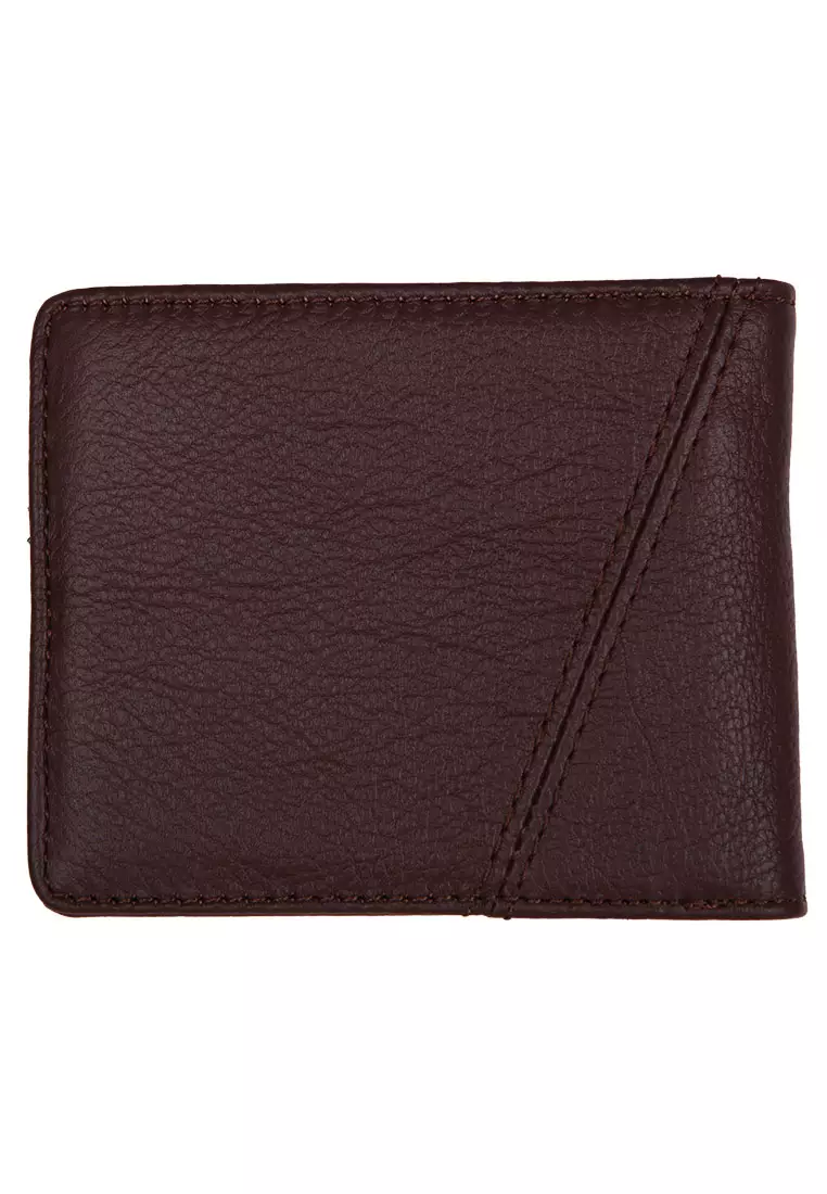 MLW PAY-A-PAL LEATHER BIFOLD WALLET BROWN