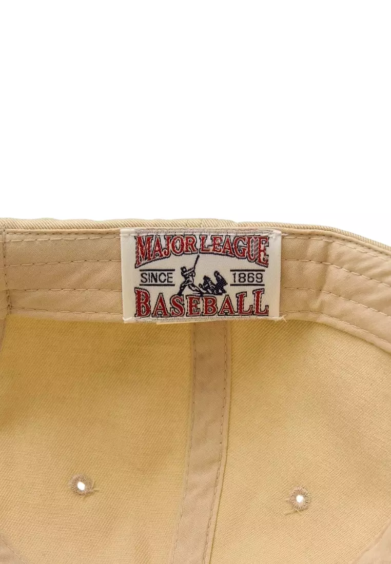 ★MLB Korea★ Varsity Corduroy Lettering Color Block Ball Ca ☆MLB Korea☆ Varsity Corduroy Lettering Color Block Ball Ca