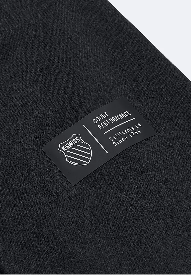 男裝 K-SWISS LOGO 半拉鏈上衣