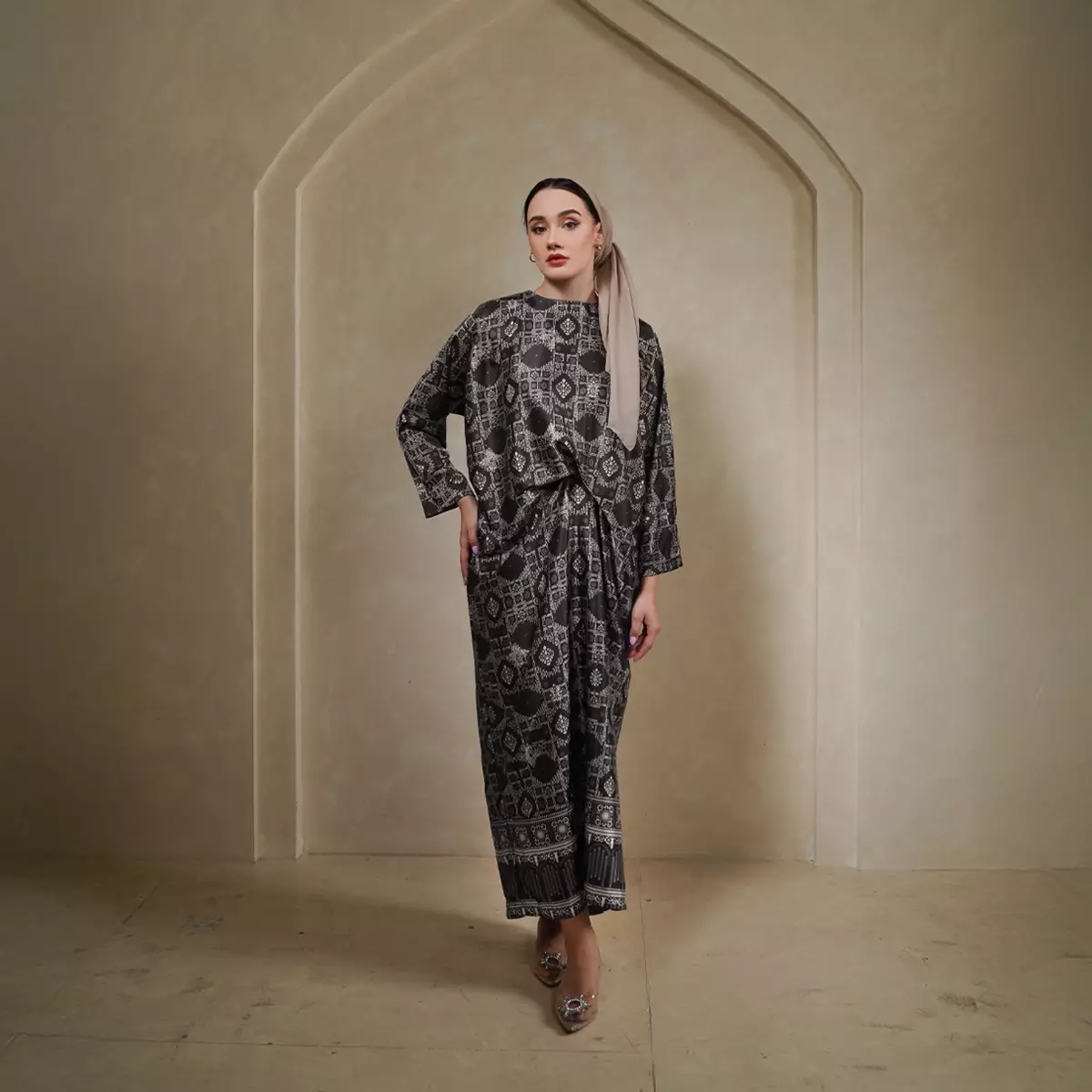 ZM Zaskia Mecca - Lavika Ink Gamis  - Teman Serumpun - Edisi Laos