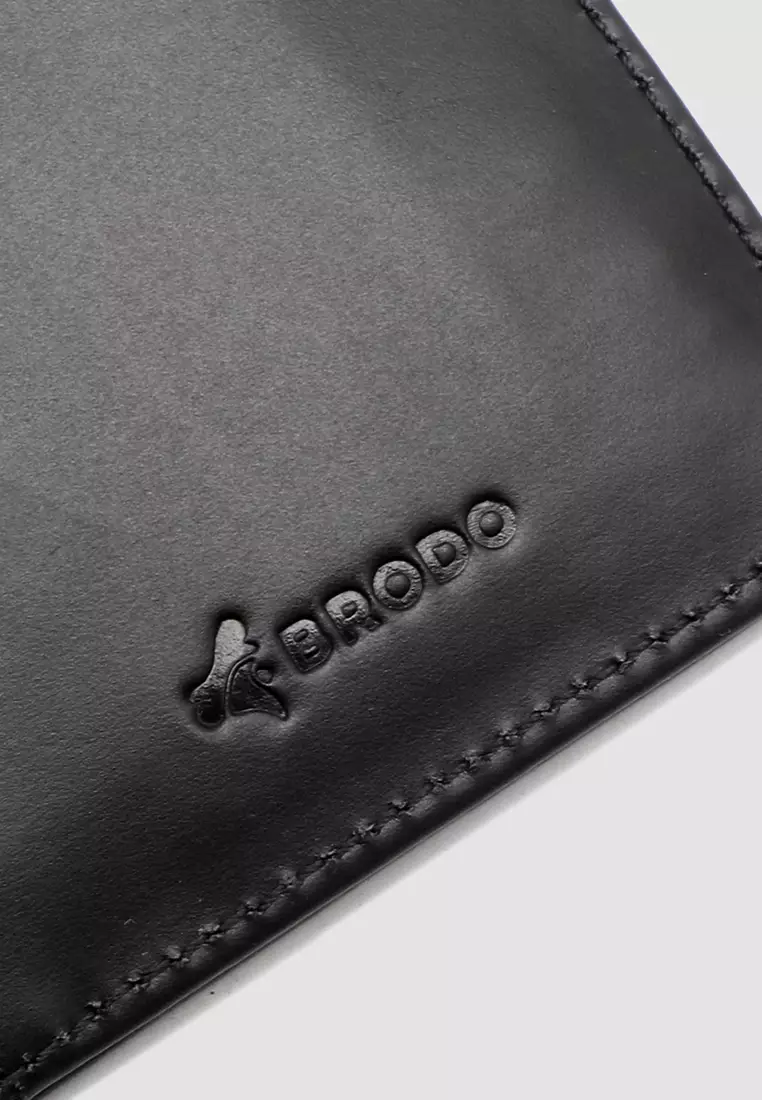 BRODO - Topport Genuine Leather Wallet Black