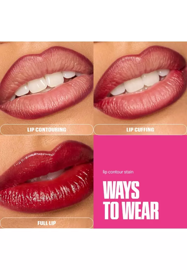 Huda Beauty Lip Contour Stain Cherry Red