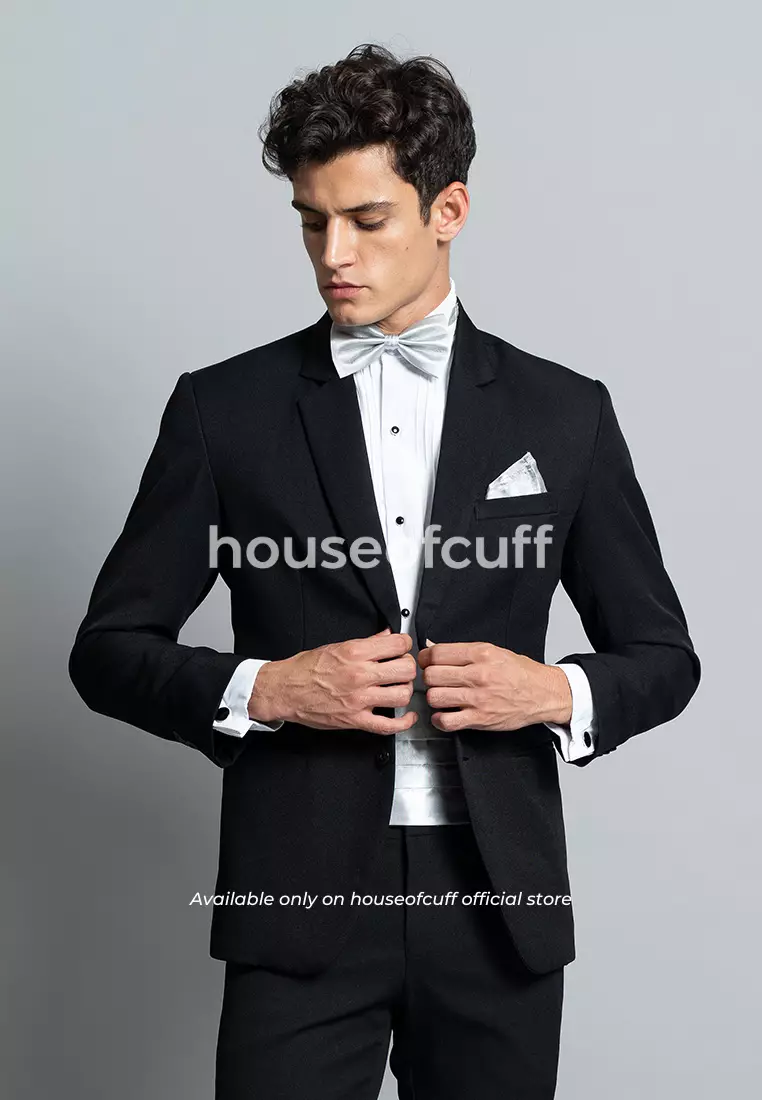Suspender Gesper Belt Wedding Best Man Cummerbund Silver