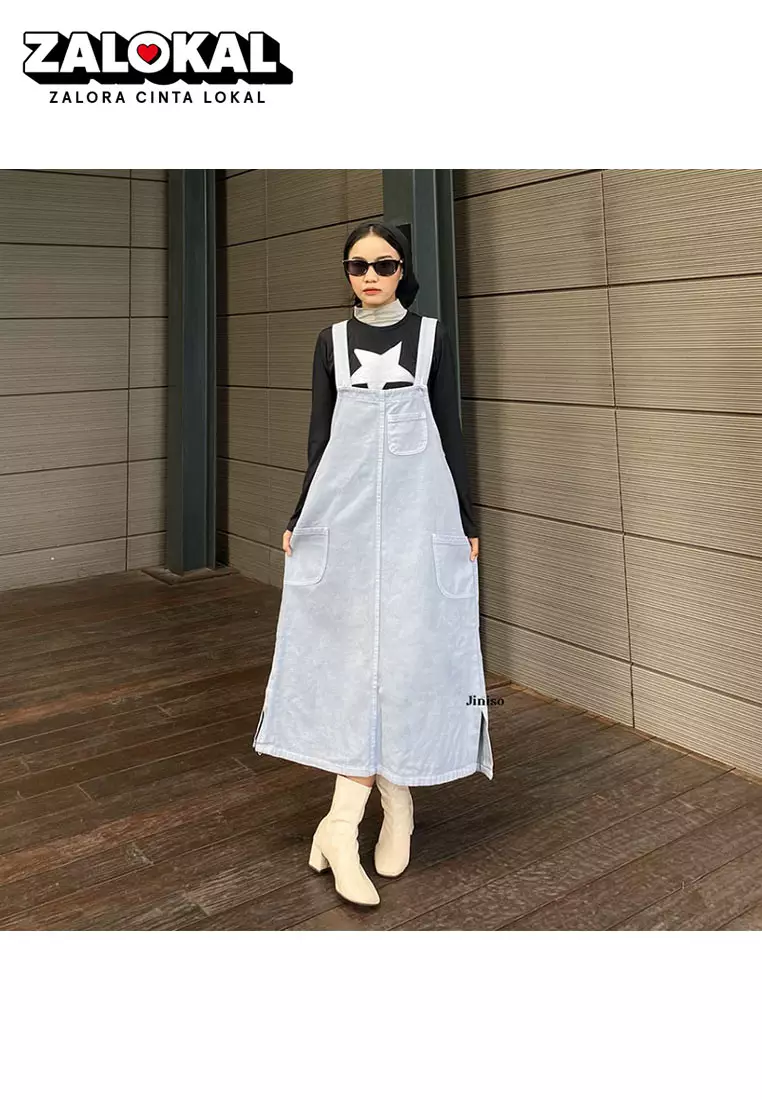 Jumpsuit met rok on sale